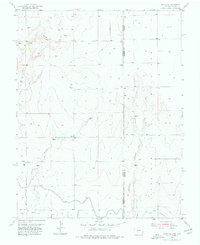 Holly NE 1955 topographic map thumbnail