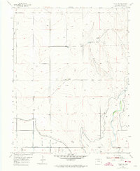 Holly NW 1955 topographic map thumbnail