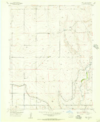 Holly NW 1955 topographic map thumbnail