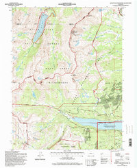 Homestake Reservoir 1994 topographic map thumbnail