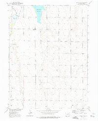 Horse Creek 1952 topographic map thumbnail
