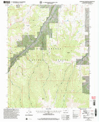 Horseshoe Mountain 2001 topographic map thumbnail