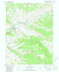 Hot Sulphur Springs 1980 topographic map thumbnail
