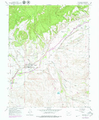 Hotchkiss 1965 topographic map thumbnail