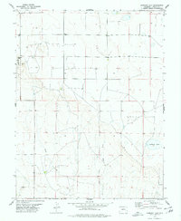 Hubbard Lake 1978 topographic map thumbnail