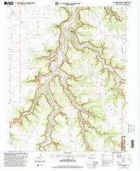 Humbar Spring 1996 topographic map thumbnail