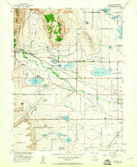 Hygiene 1950 topographic map thumbnail
