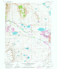 Hygiene 1968 topographic map thumbnail