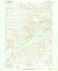 Idalia SW 1969 topographic map thumbnail