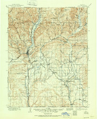 Ignacio 1924 topographic map preview