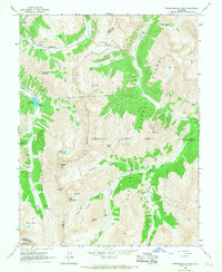 Independence Pass 1960 topographic map thumbnail