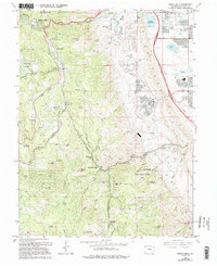 Indian Hills 1965 topographic map thumbnail