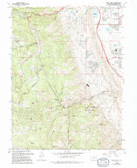 Indian Hills 1965 topographic map thumbnail