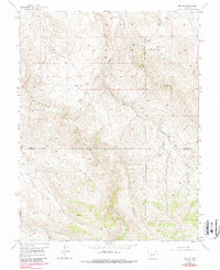 Iris Nw 1954 topographic map thumbnail