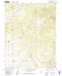 Iron Mountain 1980 topographic map thumbnail