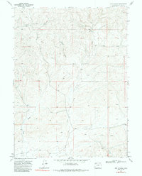 Iron Springs 1969 topographic map thumbnail