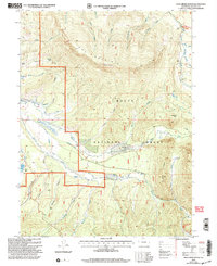 Jack Creek Ranch 2000 topographic map thumbnail