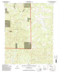 Jack Hall Mountain 1994 topographic map thumbnail