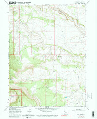 Jack Springs 1966 topographic map thumbnail