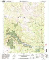 Jasper 2001 topographic map thumbnail