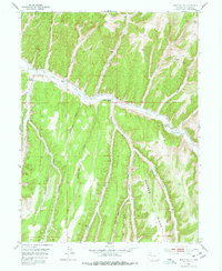 Jessup Gulch 1952 topographic map thumbnail