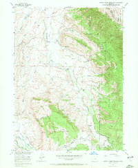 Johnny Moore Mountain 1956 topographic map thumbnail
