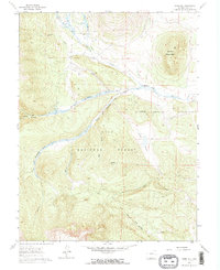 Jones Hill 1960 topographic map thumbnail