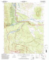 Jones Hill 1994 topographic map thumbnail