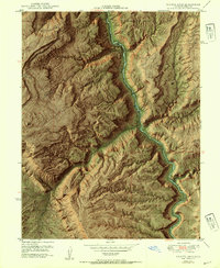 Juanita Arch 1950 topographic map thumbnail