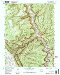 Juanita Arch 1960 topographic map thumbnail