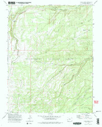 Keith Creek 1972 topographic map thumbnail