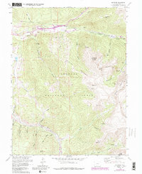 Keystone 1958 topographic map thumbnail