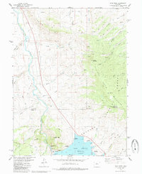 King Creek 1980 topographic map thumbnail