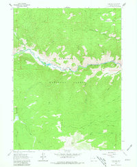 Kinikinik 1962 topographic map thumbnail