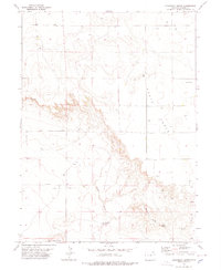 Kirchnavy Butte 1978 topographic map thumbnail