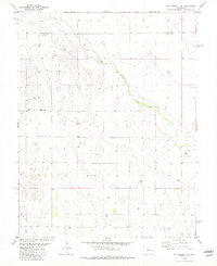 Kit Carson 4 SE topographic map thumbnail
