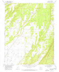 Kline 1968 topographic map thumbnail