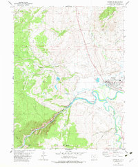 Kremmling 1981 topographic map thumbnail