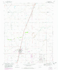 La Jara 1968 topographic map thumbnail
