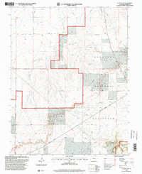 La Junta SE 1996 topographic map thumbnail