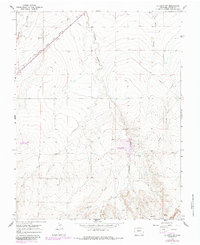 La Junta SW 1965 topographic map thumbnail