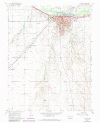 La Junta 1966 topographic map thumbnail