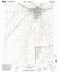La Junta 1996 topographic map thumbnail