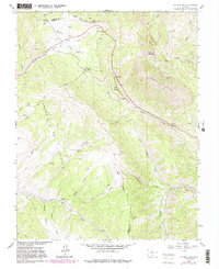 La Veta Pass 1963 topographic map thumbnail