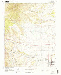 La Veta 1963 topographic map thumbnail
