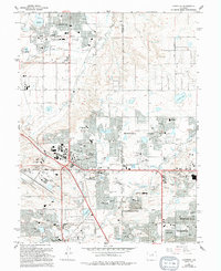 Lafayette 1965 topographic map thumbnail