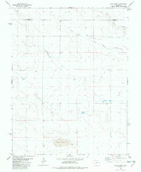 Lake Albert 1982 topographic map thumbnail