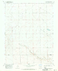 Lake Devore 1968 topographic map thumbnail