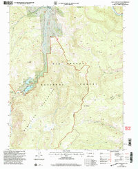 Lake Humphreys 2001 topographic map thumbnail