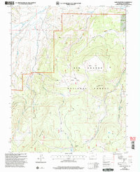 Lake Mountain 2001 topographic map thumbnail